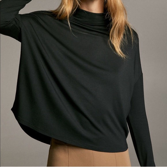 Aritzia Babaton Black Seaton Turtleneck S